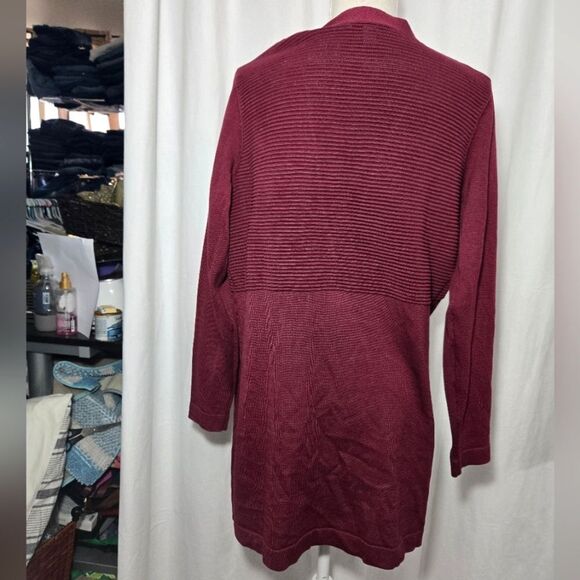 Belford Pima Cotton Open Cardigan Bracelet Sleeves #181314 - Picture 5 of 10